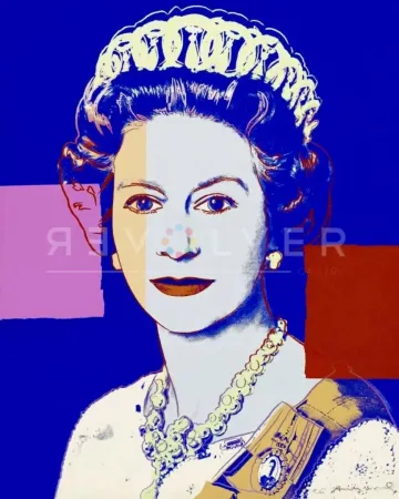 Siebdruck Warhol - Queen Elizabeth II 337