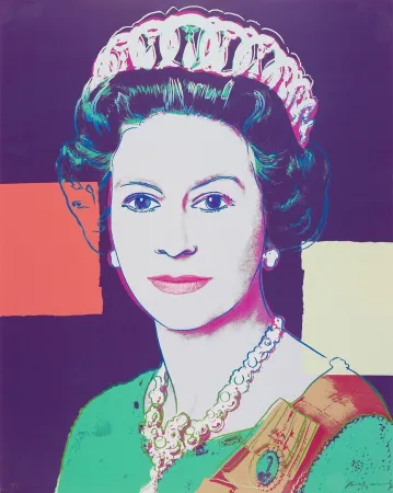 Siebdruck Warhol - Queen Elizabeth II of the United Kingdom 335 by Andy Warhol