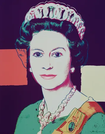 Siebdruck Warhol - Queen Elizabeth II of the United Kingdom 335 by Andy Warhol