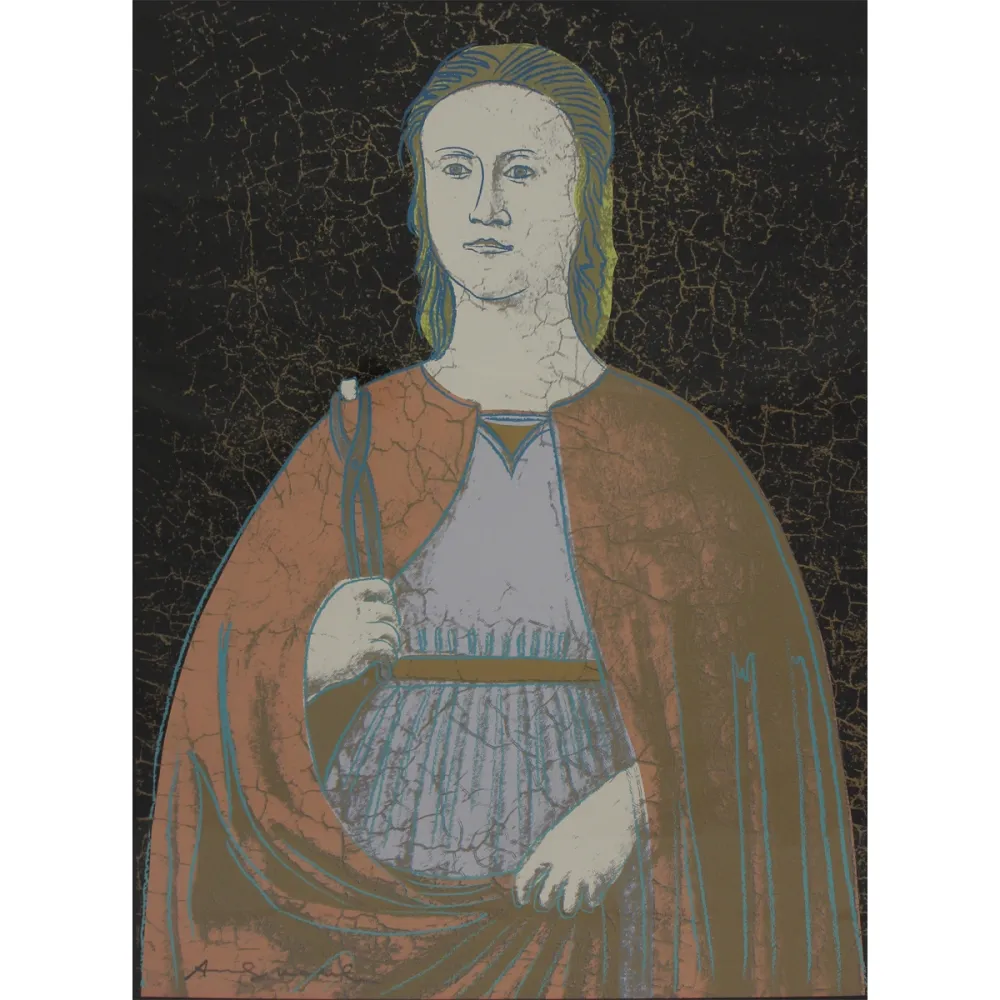 Siebdruck Warhol - Saint  Apollonia