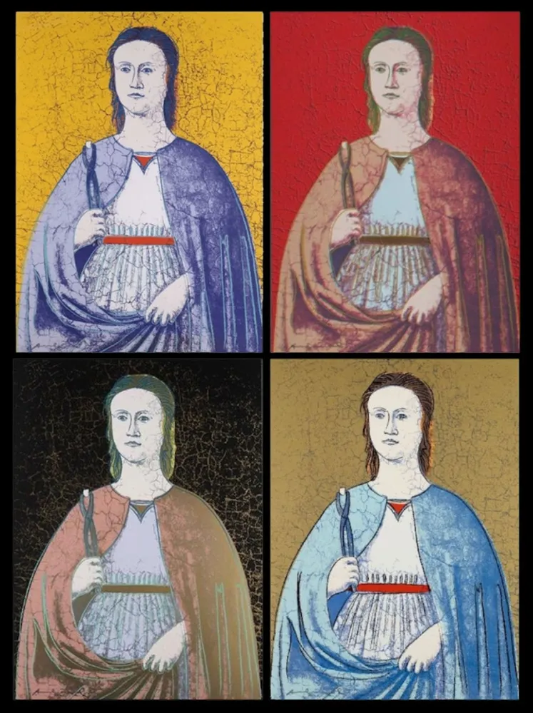 Siebdruck Warhol - Saint Apollonia Complete Portfolio