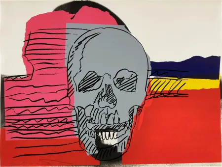 Siebdruck Warhol - Skull (FS II.159)