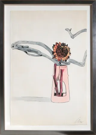 Siebdruck Warhol - Sunflower FS II.112