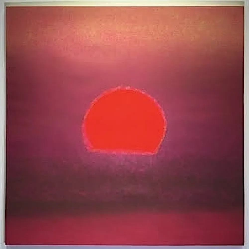 Siebdruck Warhol - Sunset