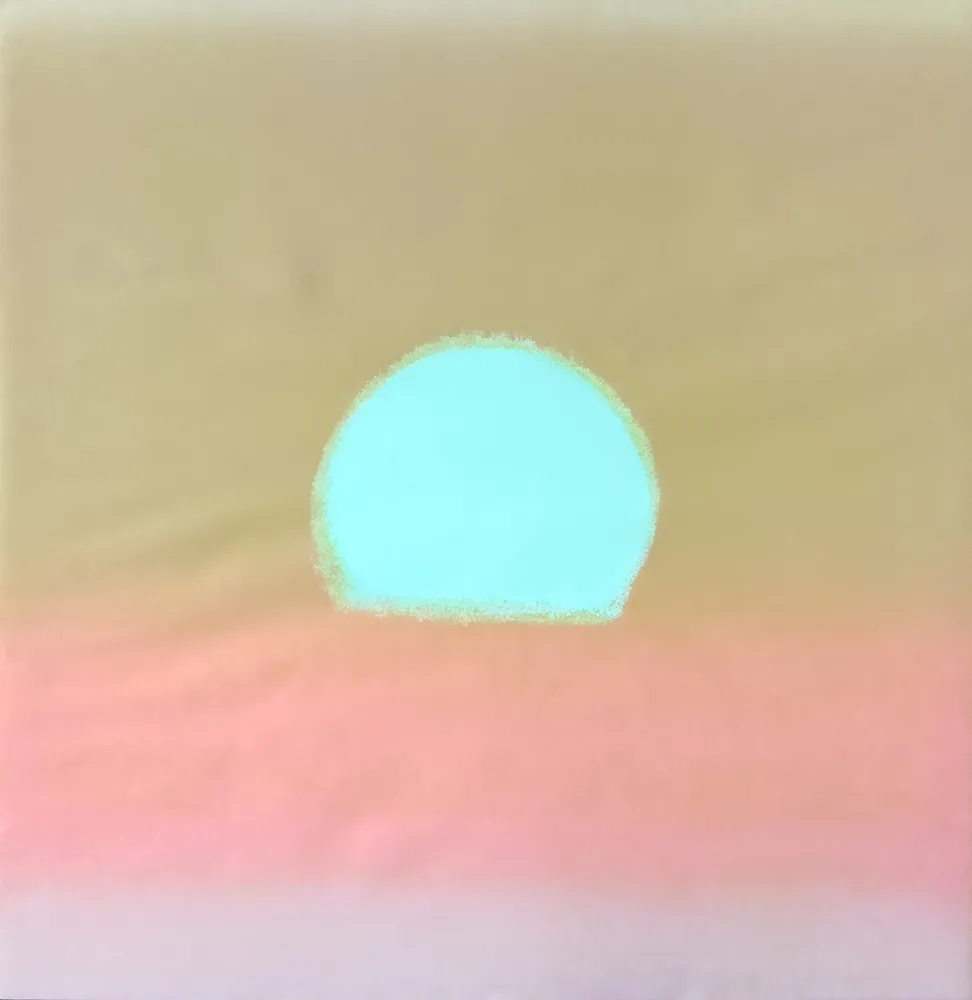 Siebdruck Warhol - Sunset 88 (FS II.88) (Unique)
