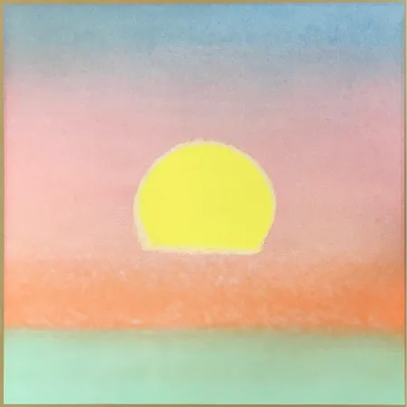 Siebdruck Warhol - Sunset (FS II.85) (Unique)