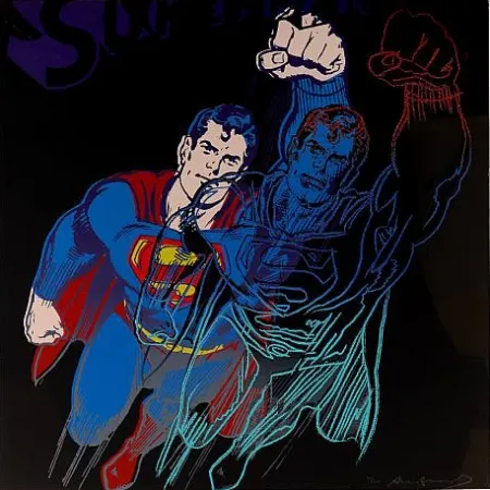 Siebdruck Warhol - Superman (II.260) From Myths portfolio