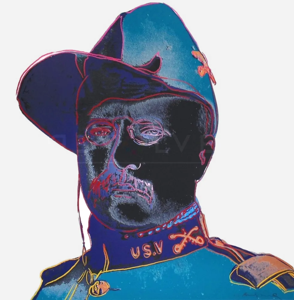 Siebdruck Warhol - Teddy Roosevelt (FS II.386)