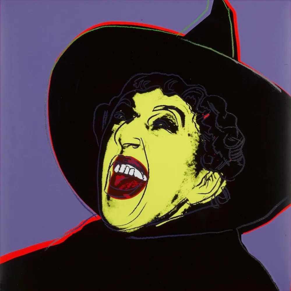 Siebdruck Warhol - The Witch (FS II.261)