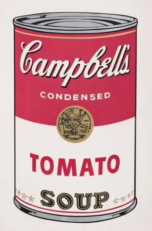 Siebdruck Warhol - Tomato Soup, II.46 from Campbell's Soup I
