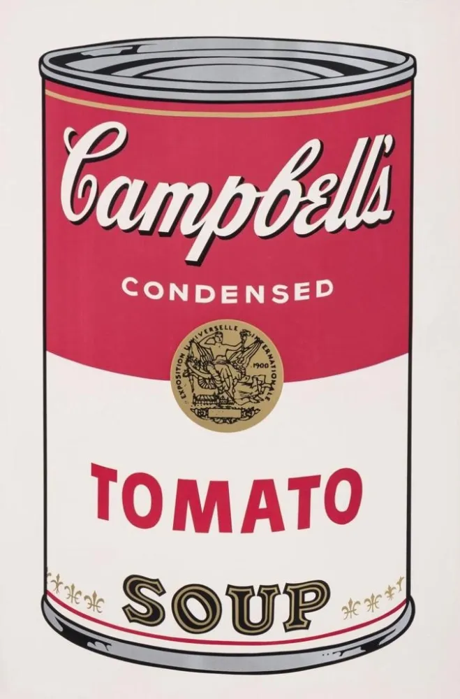 Siebdruck Warhol - Tomato Soup, II.46 from Campbell's Soup I