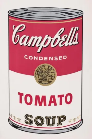 Siebdruck Warhol - Tomato Soup, II.46 from Campbell's Soup I