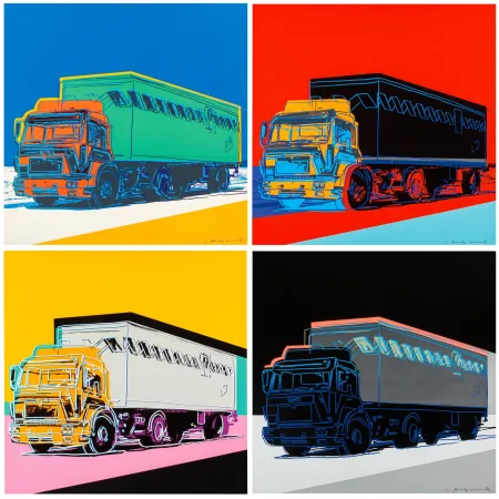 Siebdruck Warhol - Truck Complete Portfolio