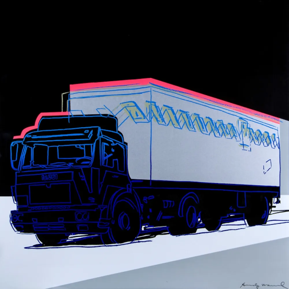 Siebdruck Warhol - Truck (FS II.370) 