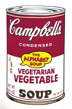 Siebdruck Warhol - Vegetarian Vegetable, II.56 from Campbell's Soup II