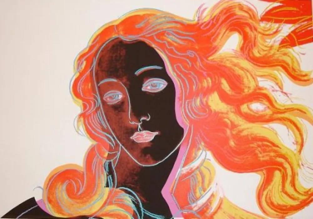 Siebdruck Warhol - Venus