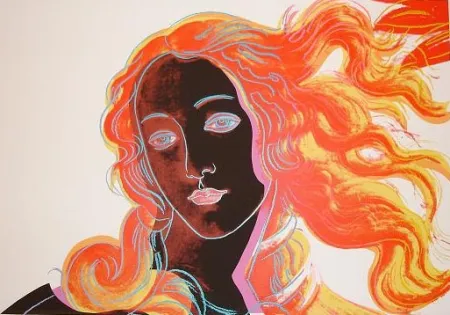 Siebdruck Warhol - Venus