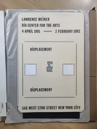 Siebdruck Weiner - With a relation to the various things brought to light.