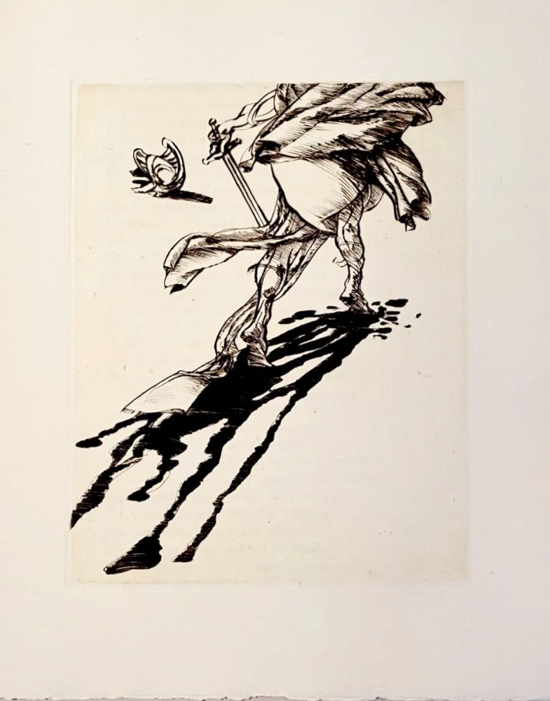 Kaltnadelradierung Weisbuch - Horace