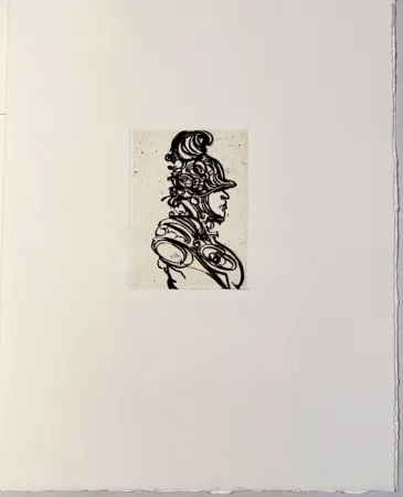 Kaltnadelradierung Weisbuch - Horace