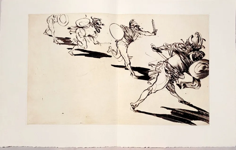 Kaltnadelradierung Weisbuch - Horace