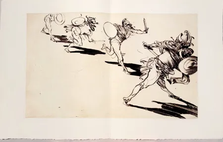 Kaltnadelradierung Weisbuch - Horace