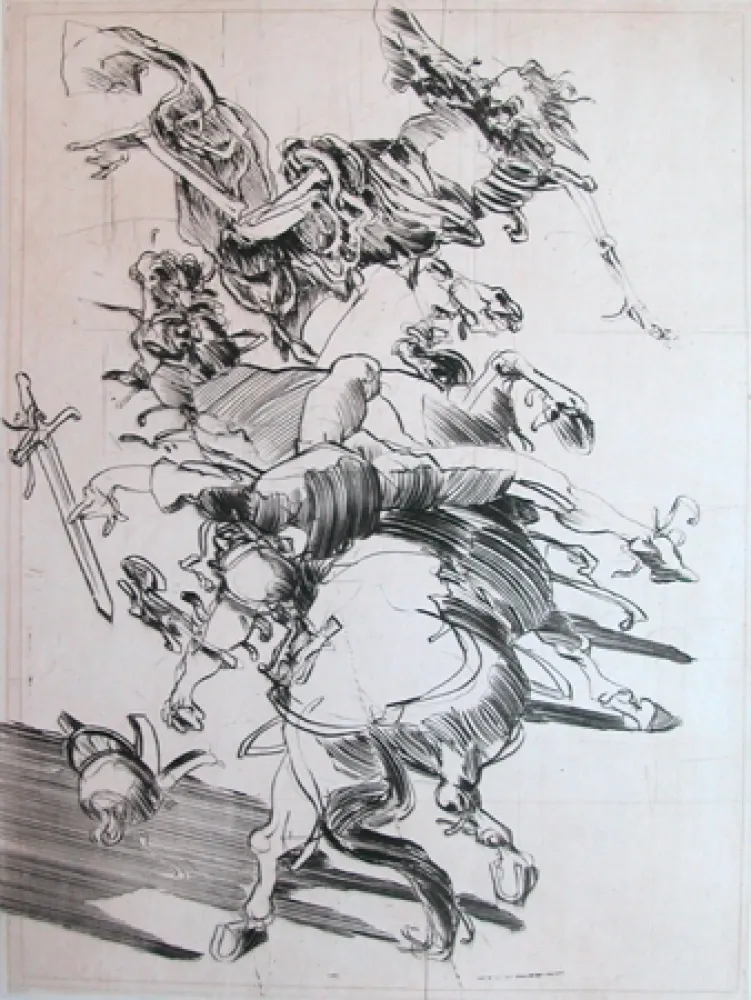 Stich Weisbuch - LA MORT ET LE CAVALIER