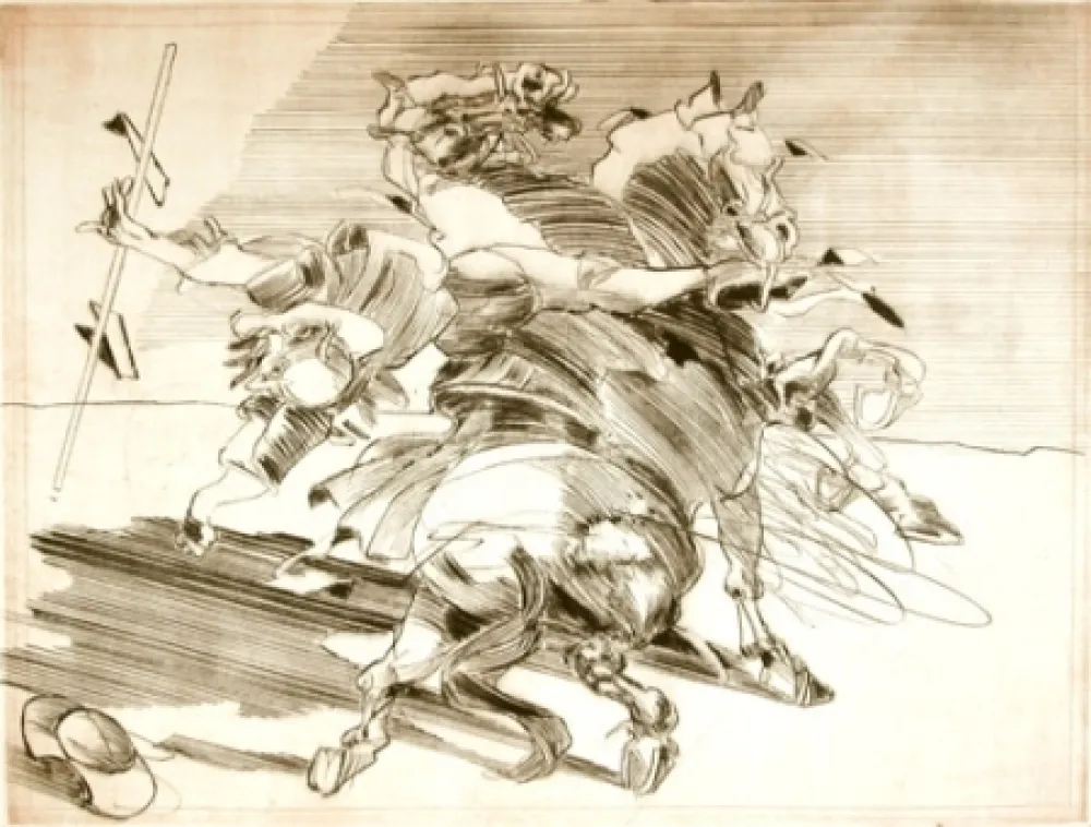 Stich Weisbuch - LE CHEVALIER DE LA MANCHA