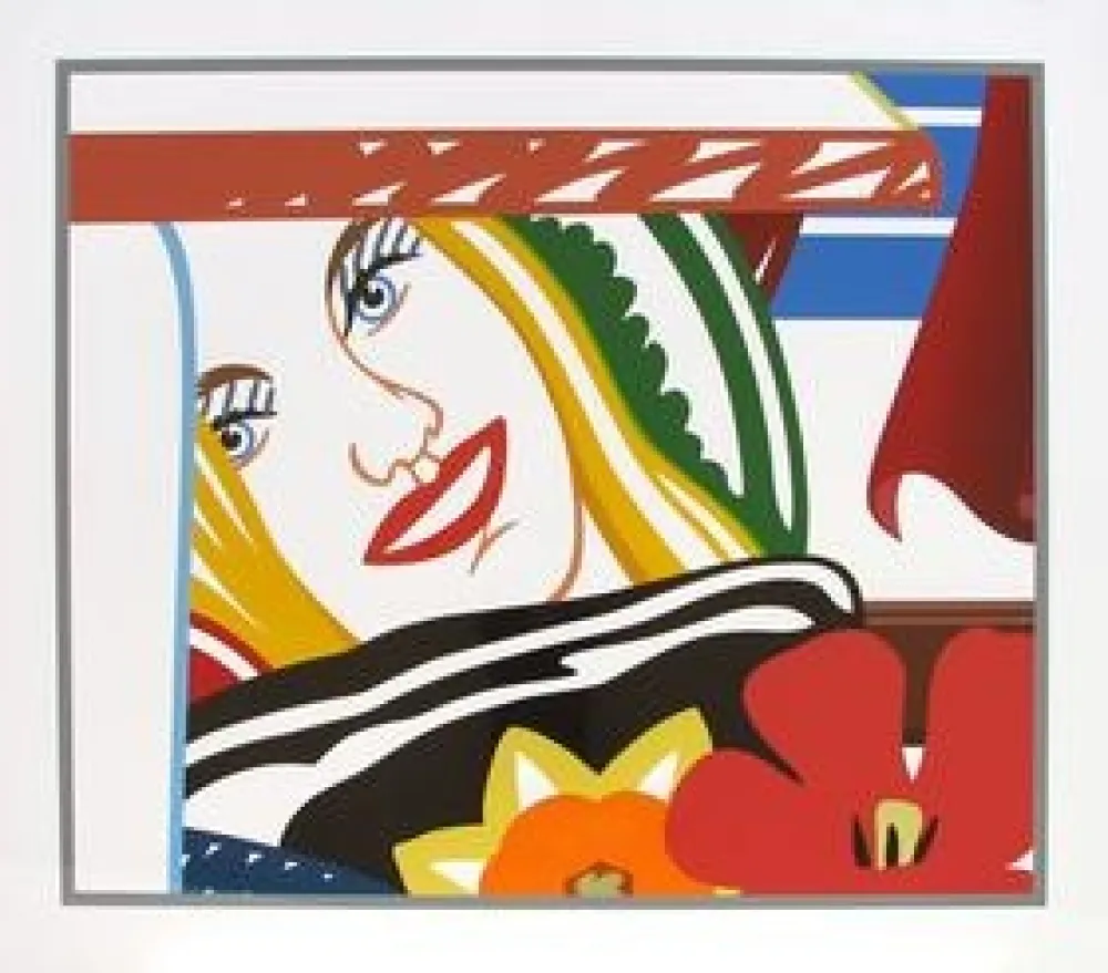 Siebdruck Wesselmann - Bedroom Face #41