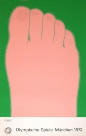 Siebdruck Wesselmann - Jeux Olympiques de Munich 1972