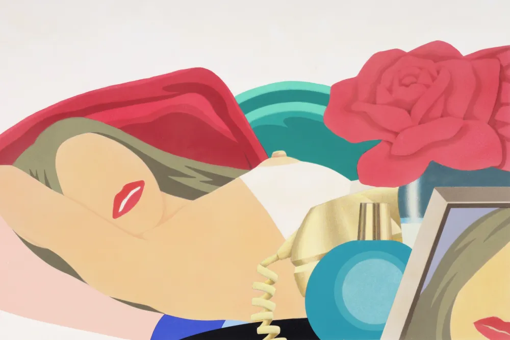 Lithographie Wesselmann - Nude