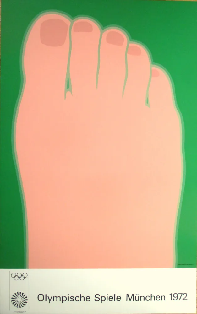 Siebdruck Wesselmann - OL 1972 - original colour silkscreen