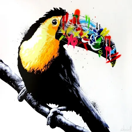 Siebdruck Whatson - Toucan (main edition)