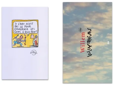 Illustriertes Buch Willem - L'Art en écrit