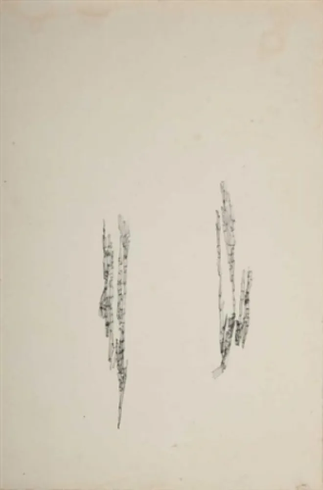 Keine Technische Wols - Commencement d'un dessin