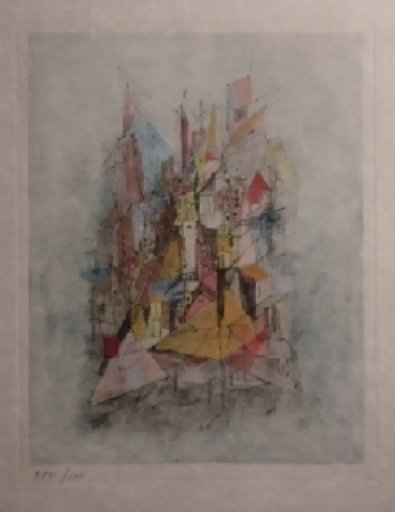 Stich Wols - Le navire dans la ville