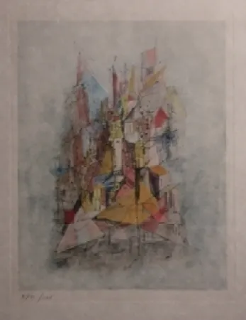 Stich Wols - Le navire dans la ville