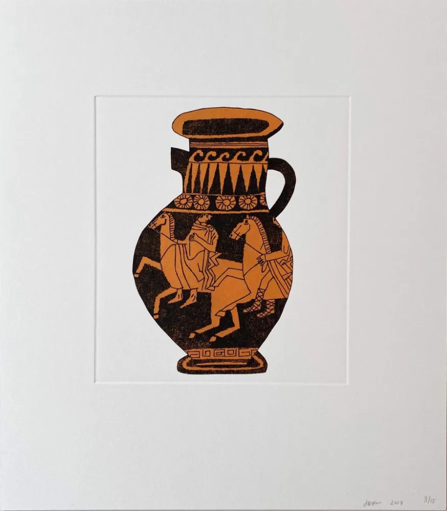 Stich Wood - Untitled (3) from 8 Pots