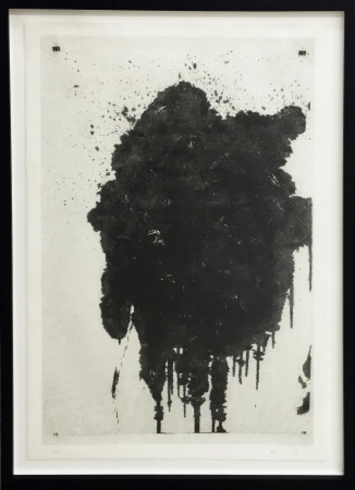 Siebdruck Wool - Untitled