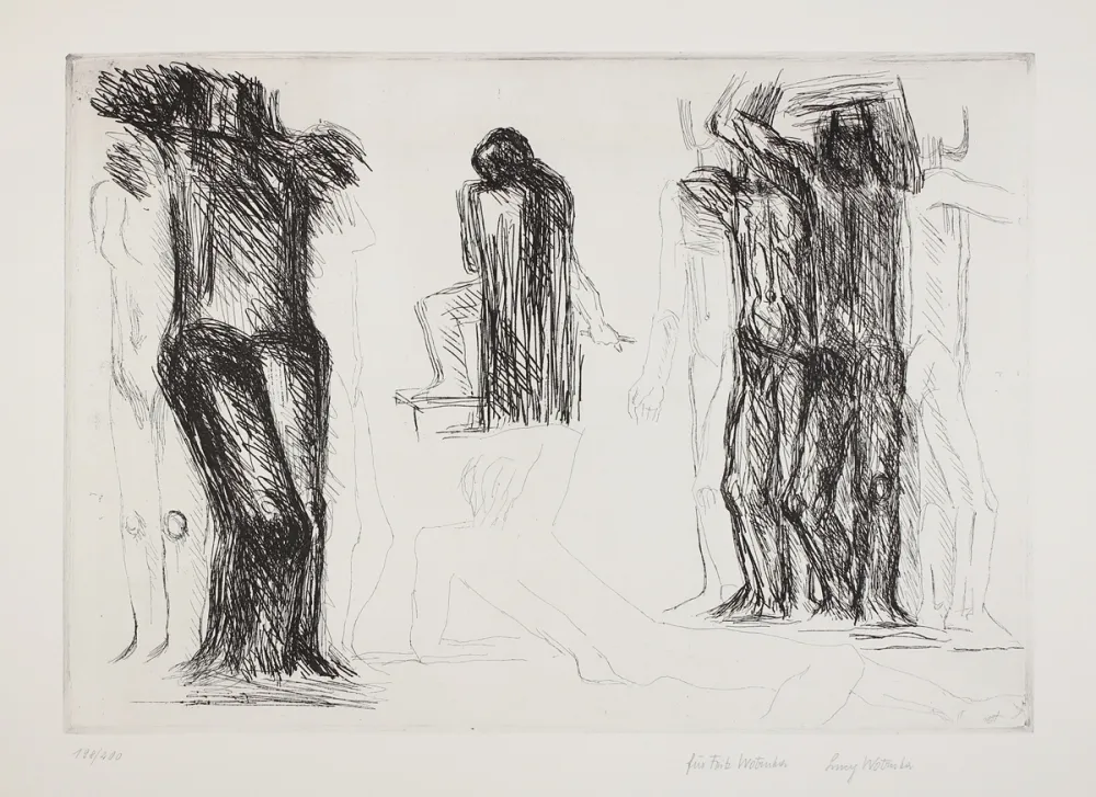 Stich Wotruba - Ommagio a Michelangelo