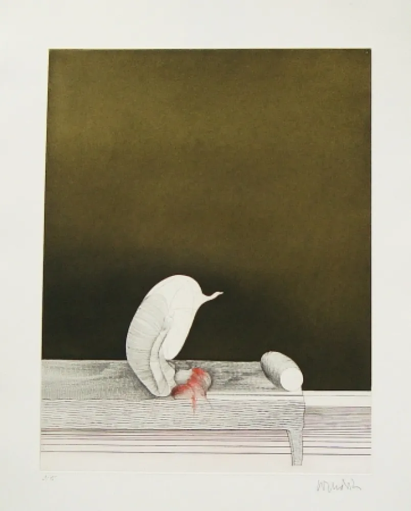 Radierung Und Aquatinta Wunderlich - SofaFigur