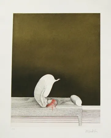 Radierung Und Aquatinta Wunderlich - SofaFigur