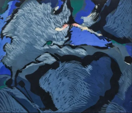 Monotypie Wyckaert - Sans titre