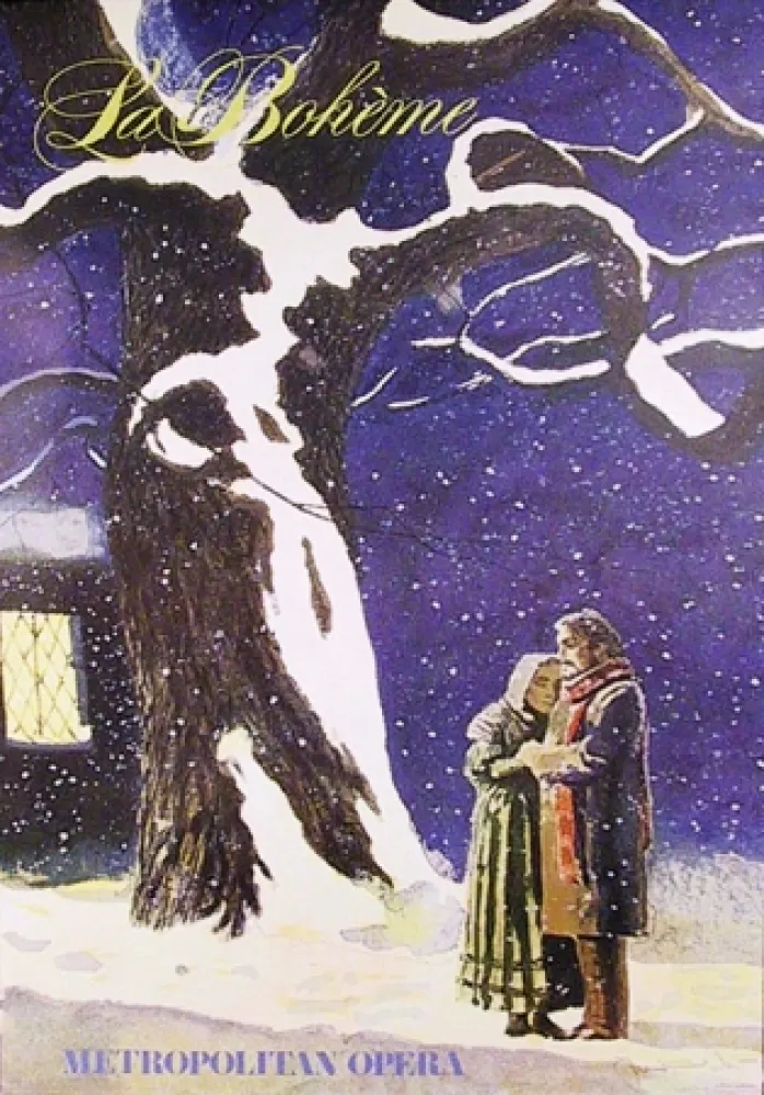 Plakat Wyeth - La Boheme
