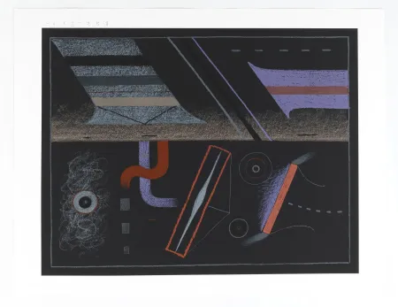 Siebdruck Yankilevsky -  Portfolio «Aufbruch aus Moskau»