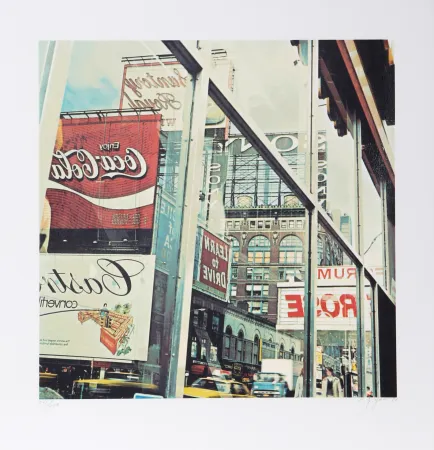 Siebdruck Yao - Coca-Cola