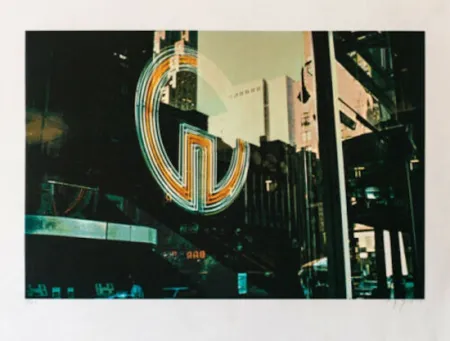 Siebdruck Yao - Reflection #4