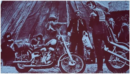 Siebdruck Young - Easy Rider