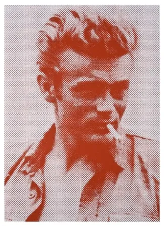 Siebdruck Young - James Dean