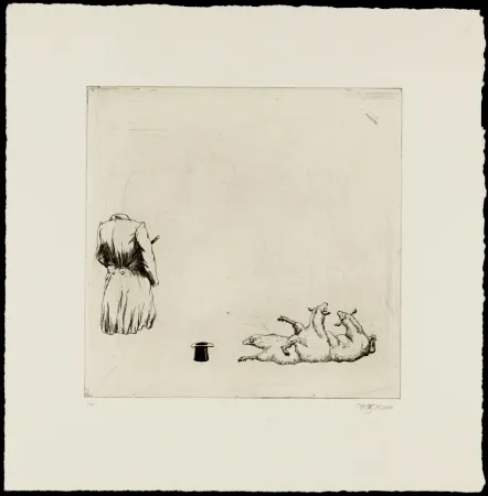 Radierung Zaare-Nahandi - Sans titre